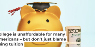 Private U.S. colleges and universities are charging an average of $44,961 in tuition for the 2025-26 school year. Catherine Lane/Moment via Getty Images